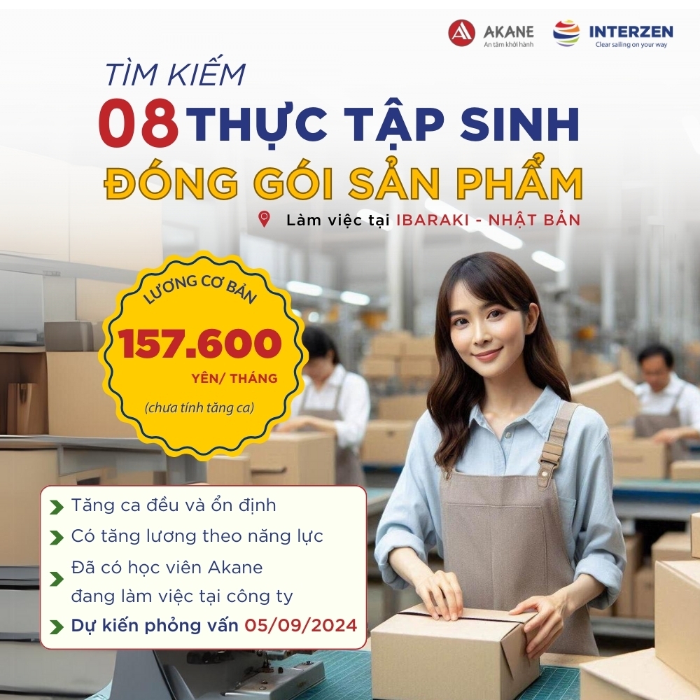 08 THỰC TẬP SINH ĐÓNG GÓI