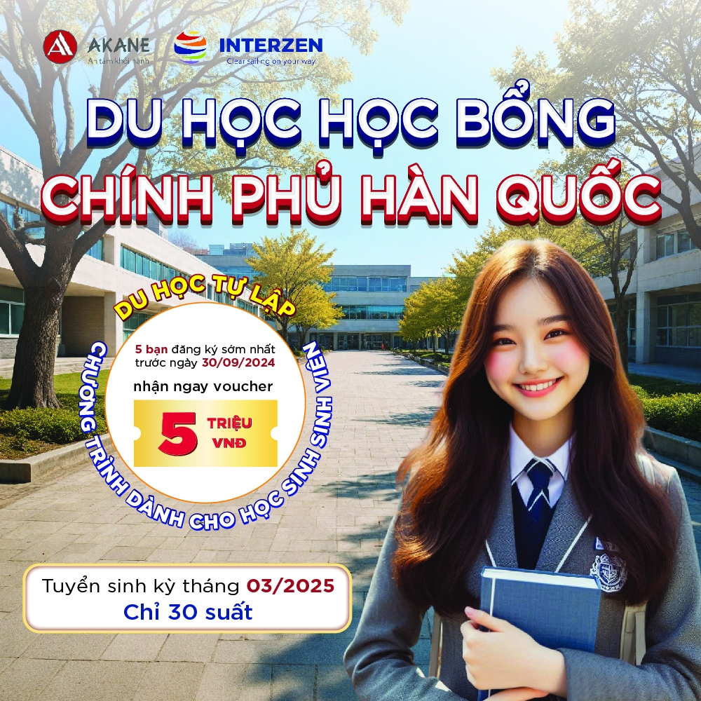 DU HỌC HỌC BỔNG CHÍNH PHỦ HÀN QUỐC