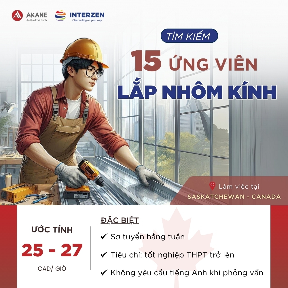 15 ỨNG VIÊN LẮP NHÔM KÍNH