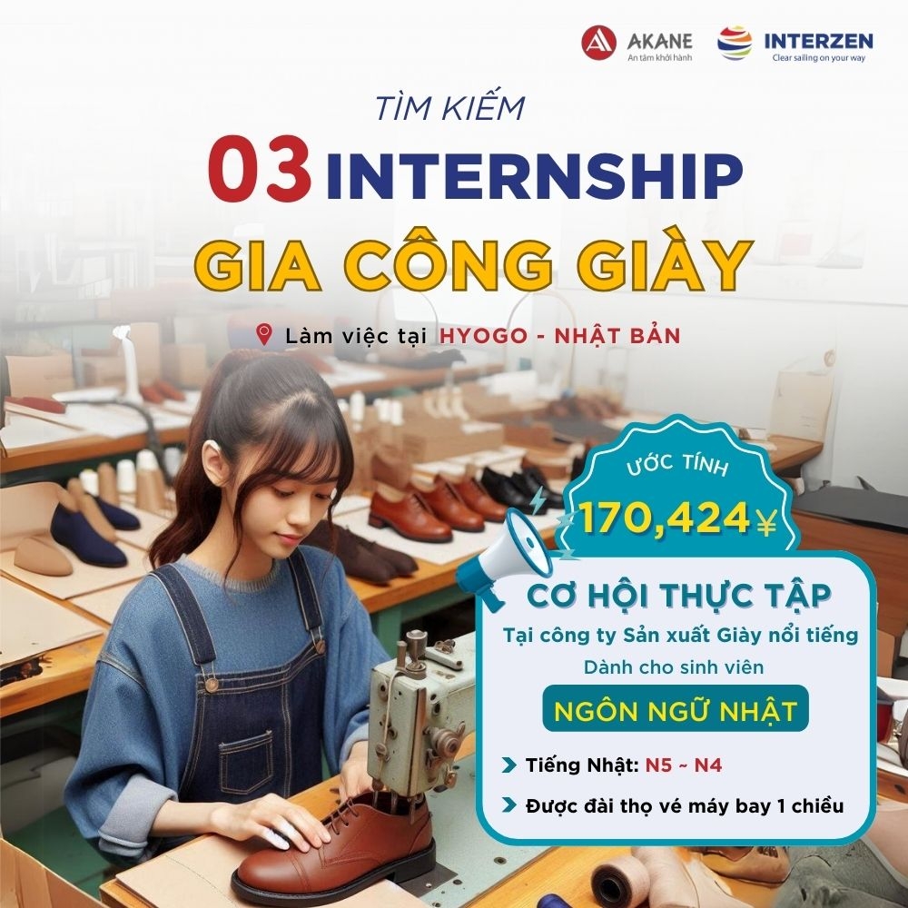 03 INTERNSHIP GIA CÔNG GIÀY