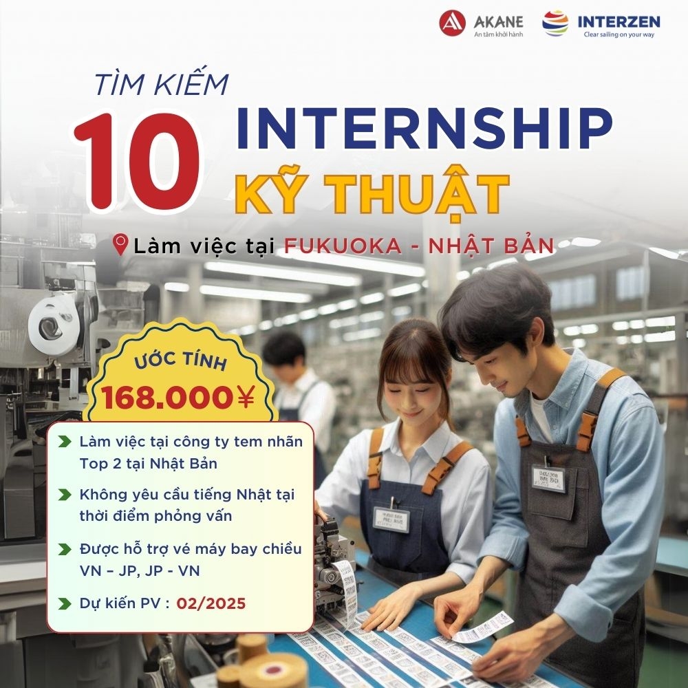 10 INTERNSHIP KỸ THUẬT