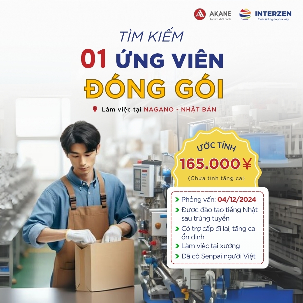 01 THỰC TẬP SINH ĐÓNG GÓI