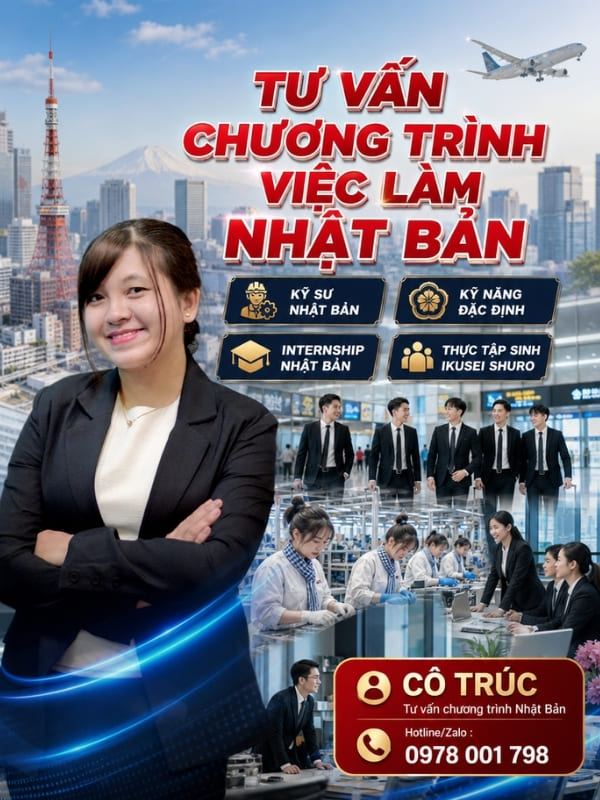 Hỗ Trợ Việc Làm Nhật Bản