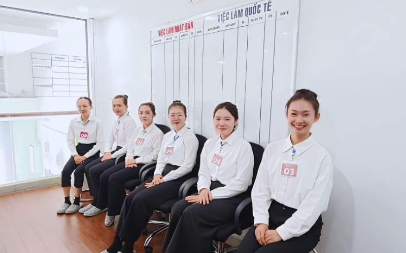 học viên akane trúng tuyển phỏng vấn làm việc tại nhật bản